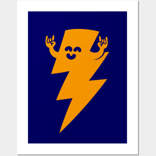 Rock on! Lightning Posters and Art